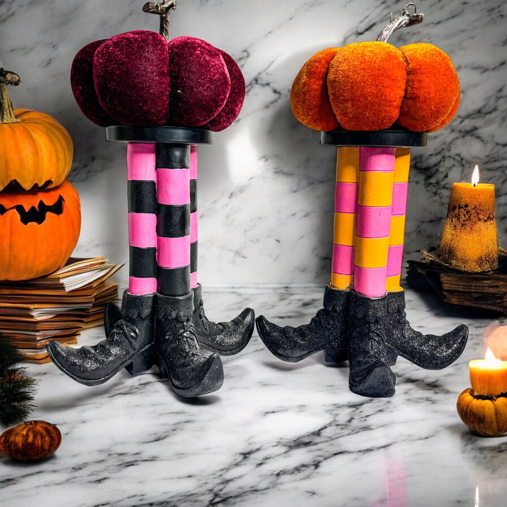 Wicked Witch Candle Holder Gia Roma