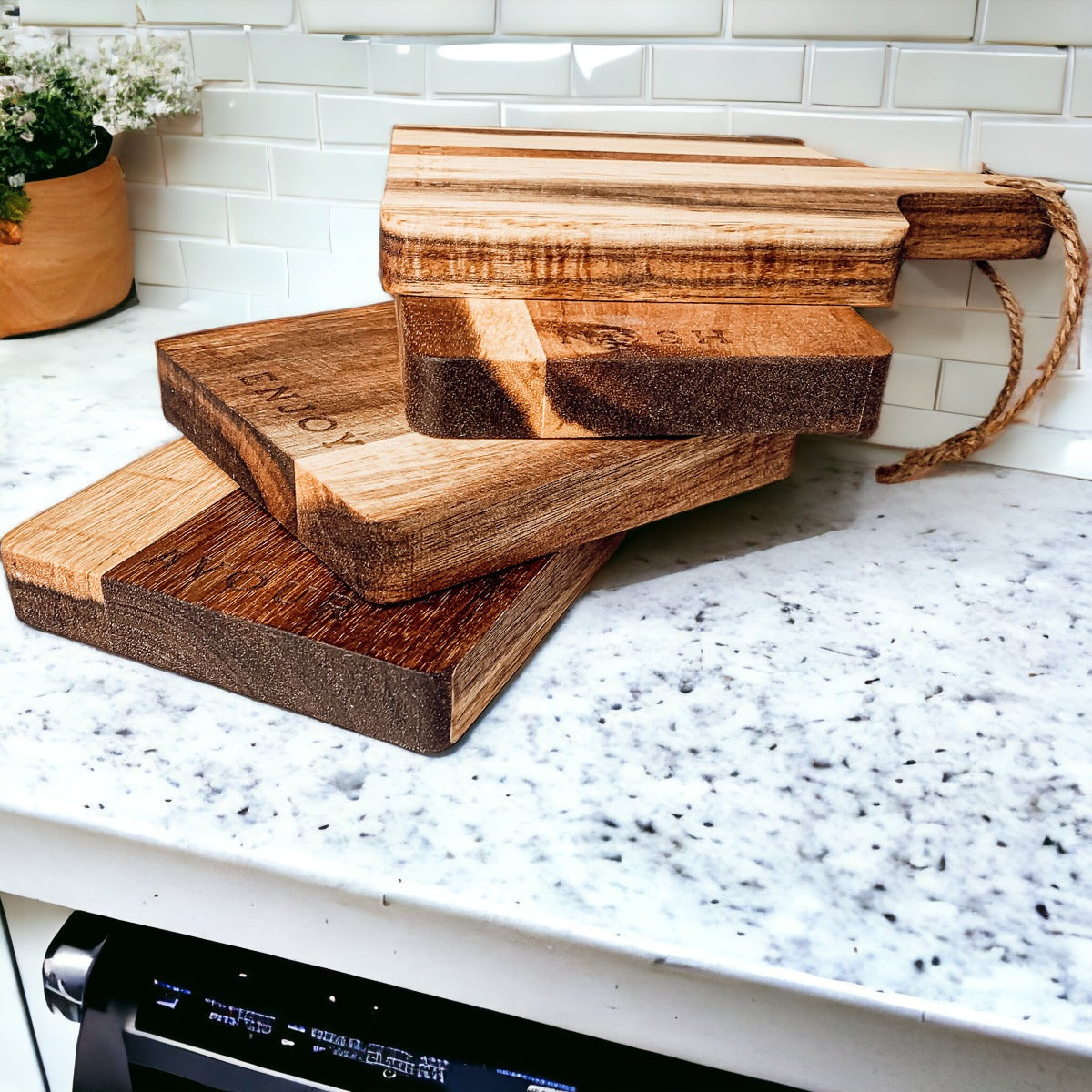 4 Charcuterie Boards | 8x4.5" Gia Roma