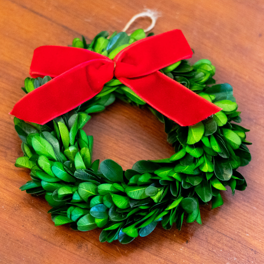Preserved Boxwood Wreath Ornament Branches Designs