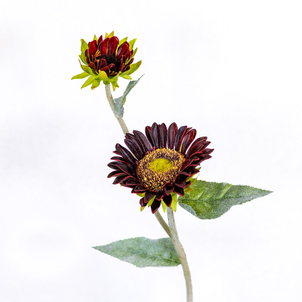 Rust Sunflower with Bud Spray Natural Touch Branches Designs
