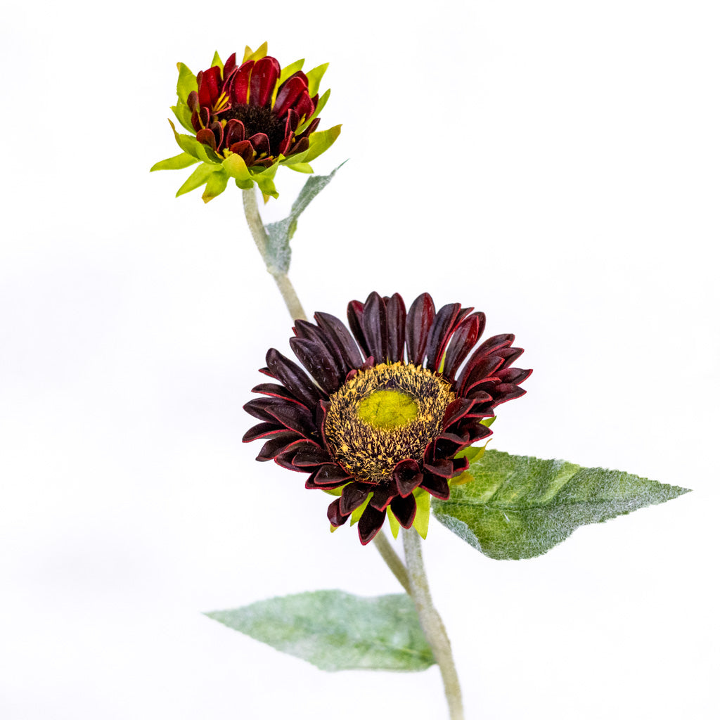 Rust Sunflower with Bud Spray Natural Touch Branches Designs