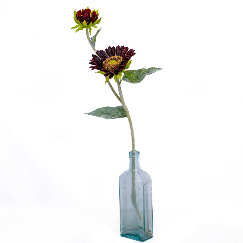 Rust Sunflower with Bud Spray Natural Touch Branches Designs