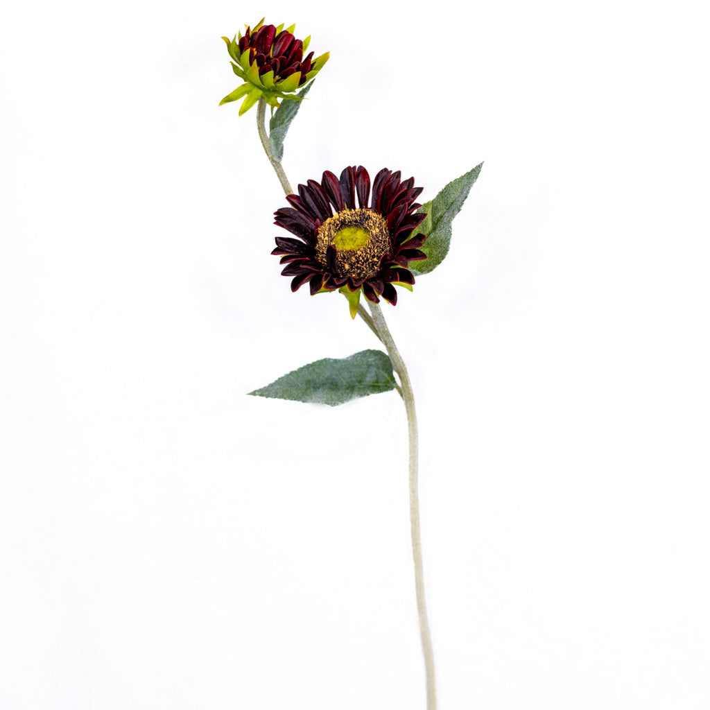 Rust Sunflower with Bud Spray Natural Touch Branches Designs