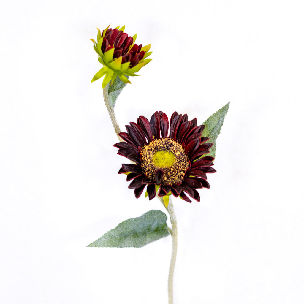 Rust Sunflower with Bud Spray Natural Touch Branches Designs