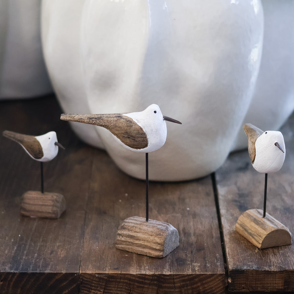 Tall Seagull on Driftwood Branches Designs