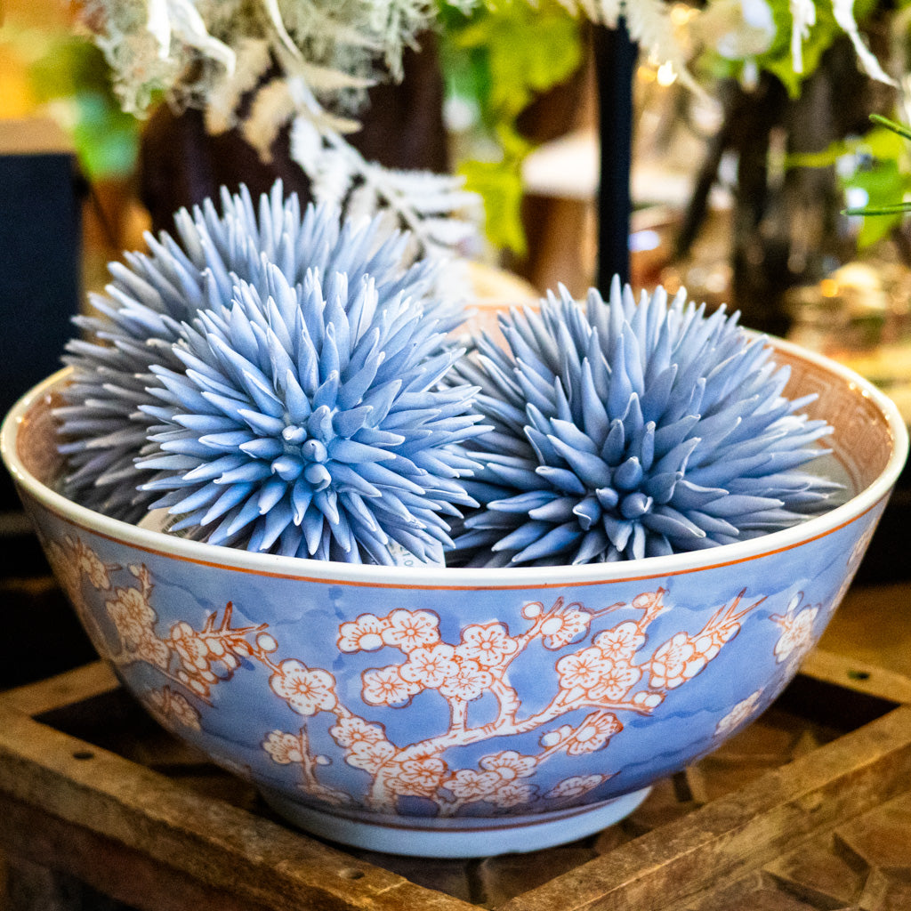 Foam Spike Blue Orb Small Branches Designs