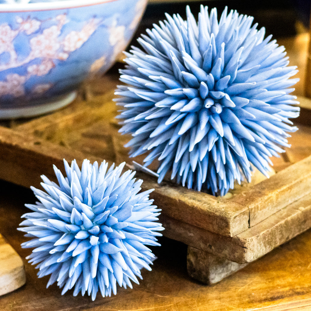 Foam Spike Blue Orb Small Branches Designs