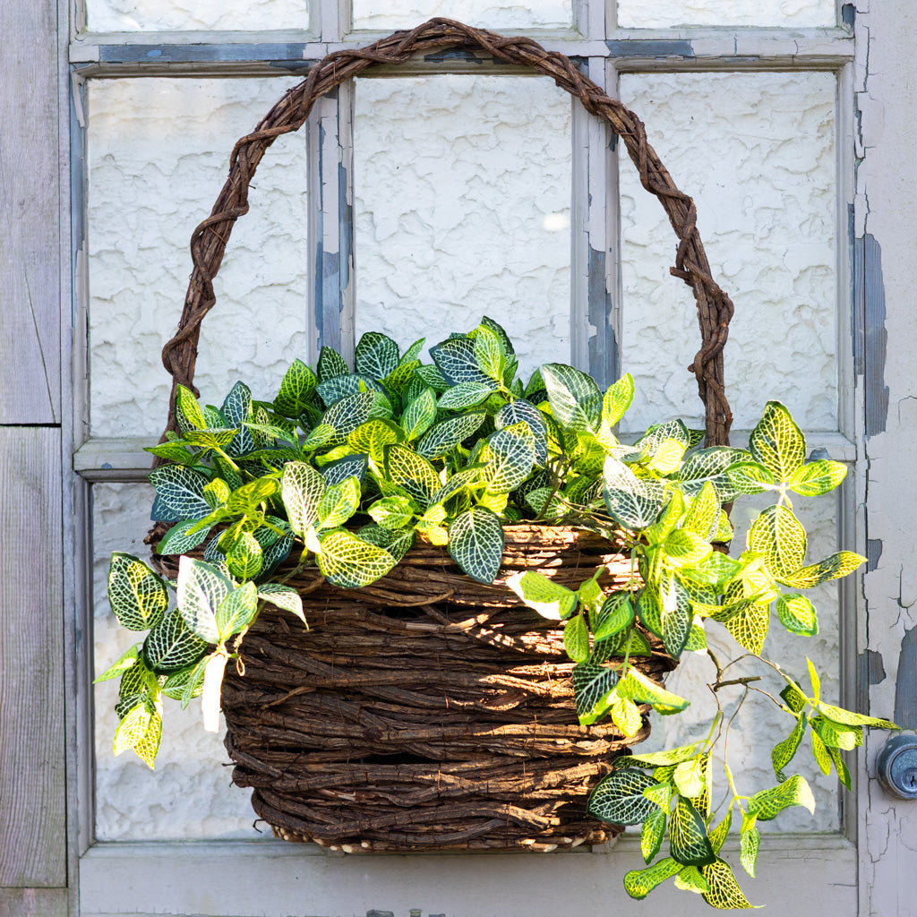 Large Grapevine Wall Basket Branches Designs