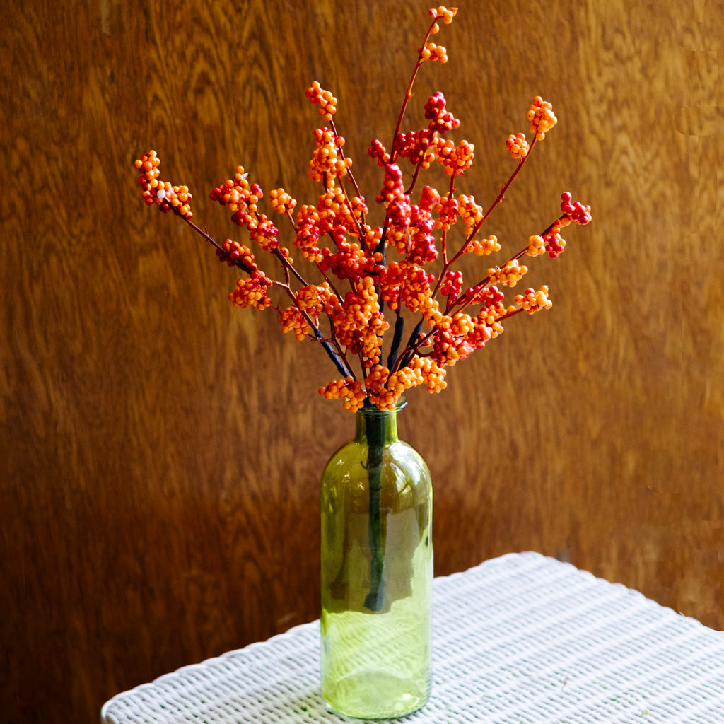 Orange Berry Bouquet Bush Branches Designs
