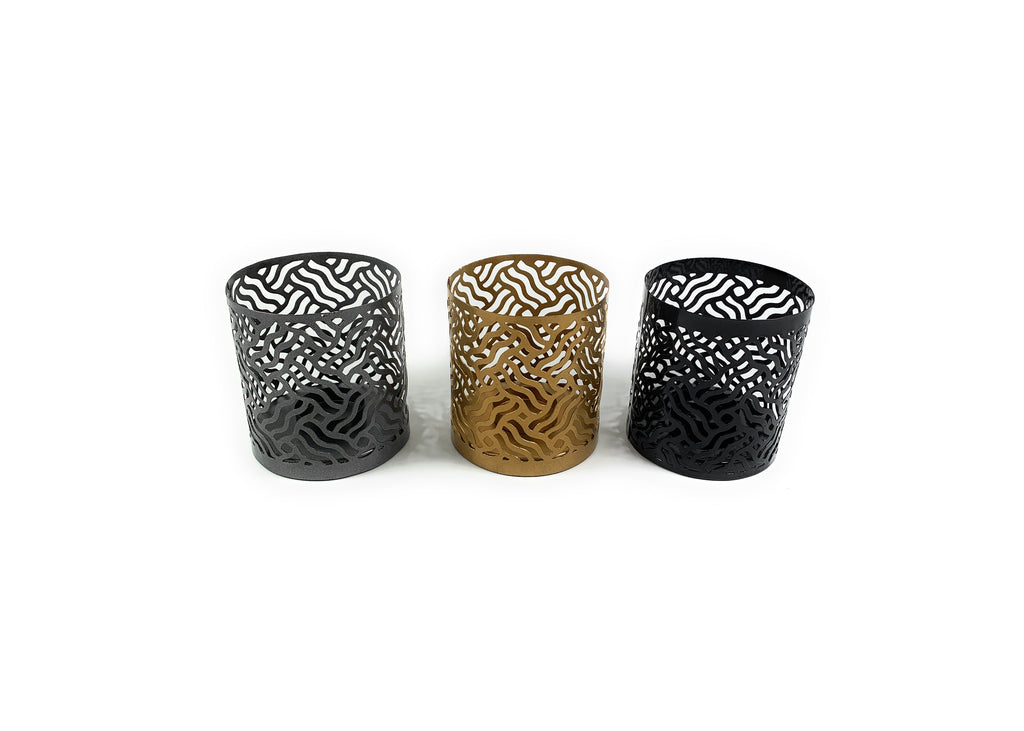 Vibhsa Votive Candle Holders Set of 3 Vibhsa