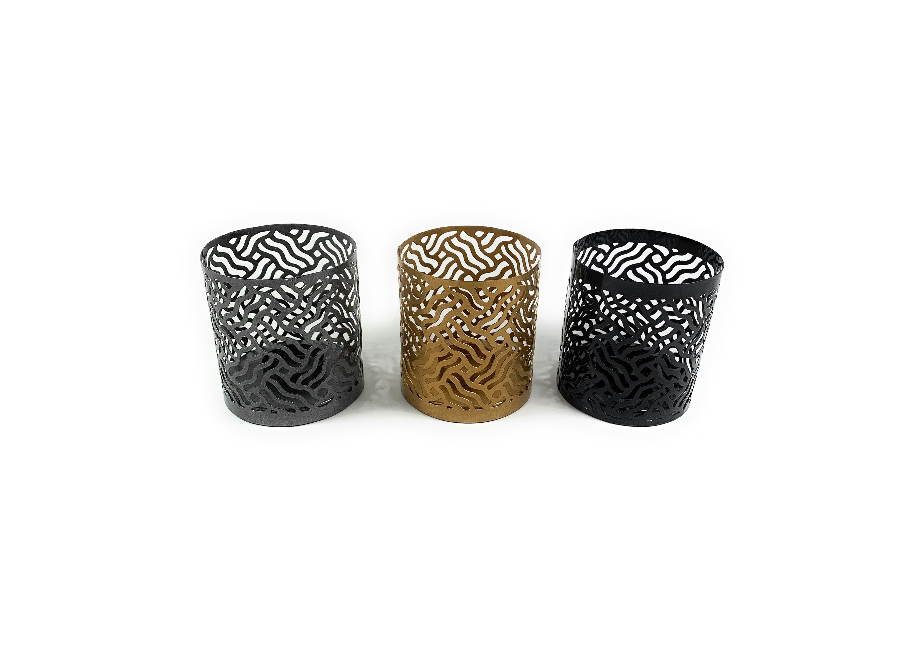 Vibhsa Votive Candle Holders Set of 3 Vibhsa