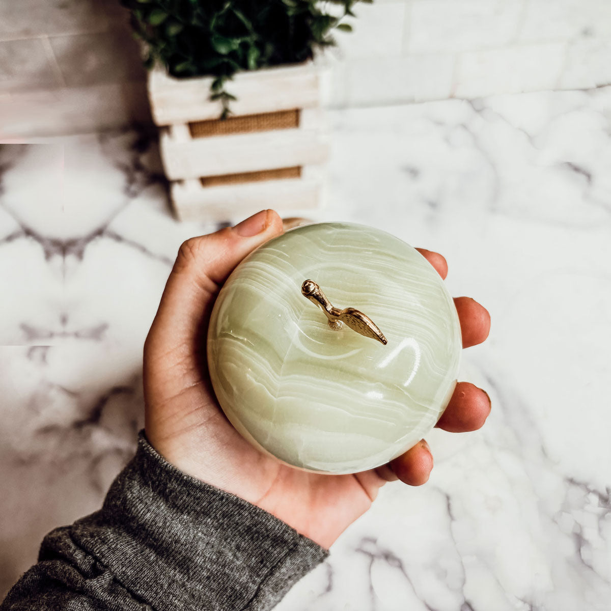 Apple Paperweight Gia Roma