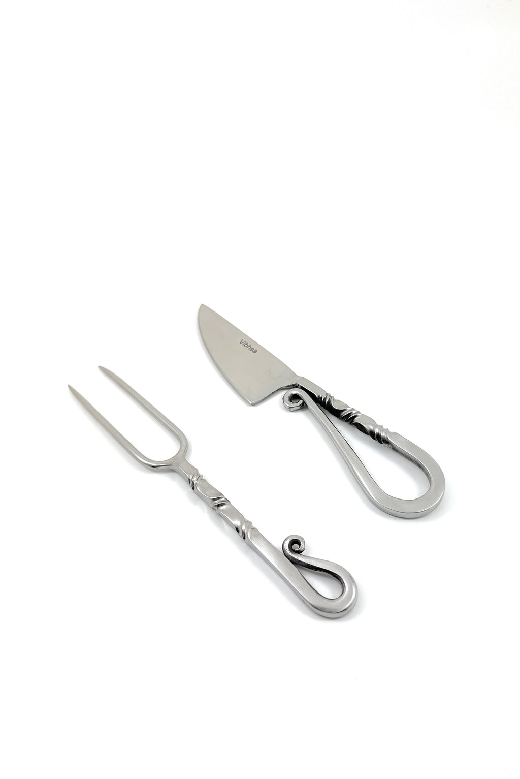 Designer Stainless Steel Carving Knife & Fork Set of 2 Vibhsa
