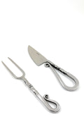 Designer Stainless Steel Carving Knife & Fork Set of 2 Vibhsa