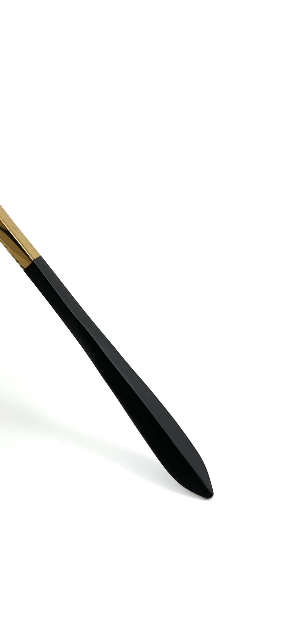 Stainless Steel Mette Black and Golden Flatware set of 20 Vibhsa