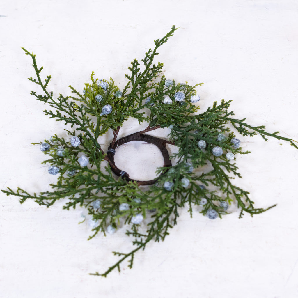 Juniper Candle Ring Branches Designs
