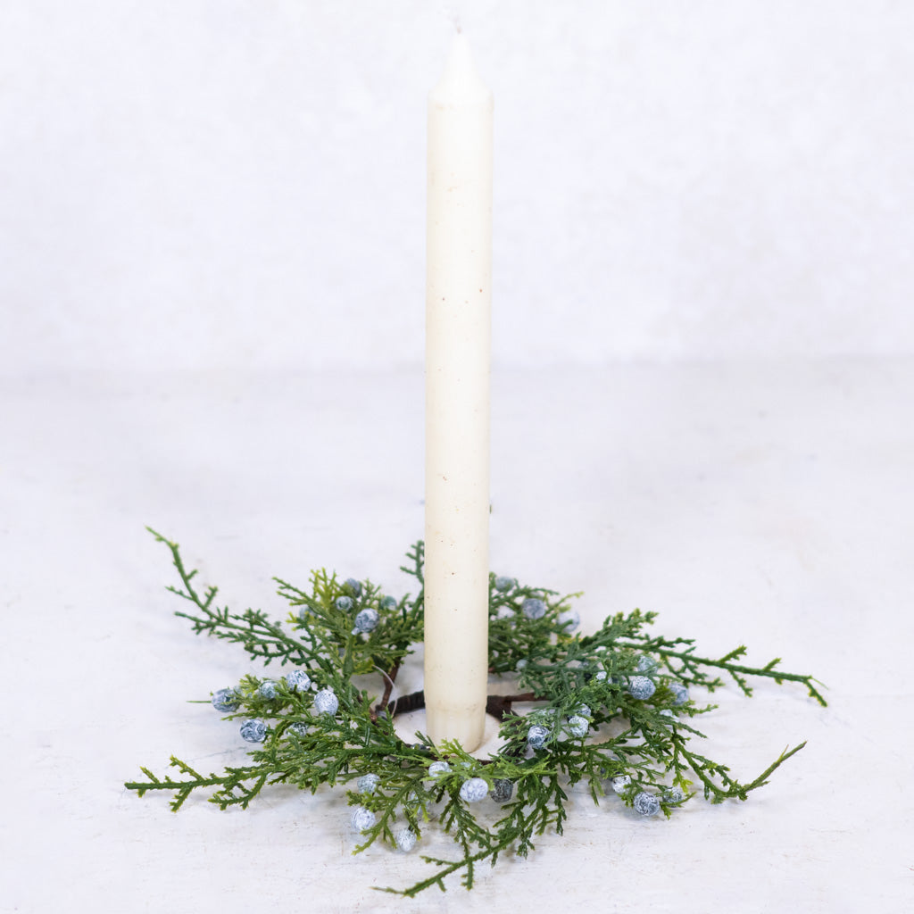 Juniper Candle Ring Branches Designs