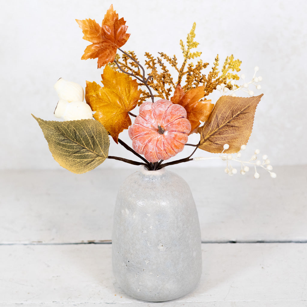 Pumpkin Orange, Mixed Berry and Leaf Pick Branches Designs