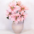 Pink Poinsettia Bush Weather Resistant Branches Designs