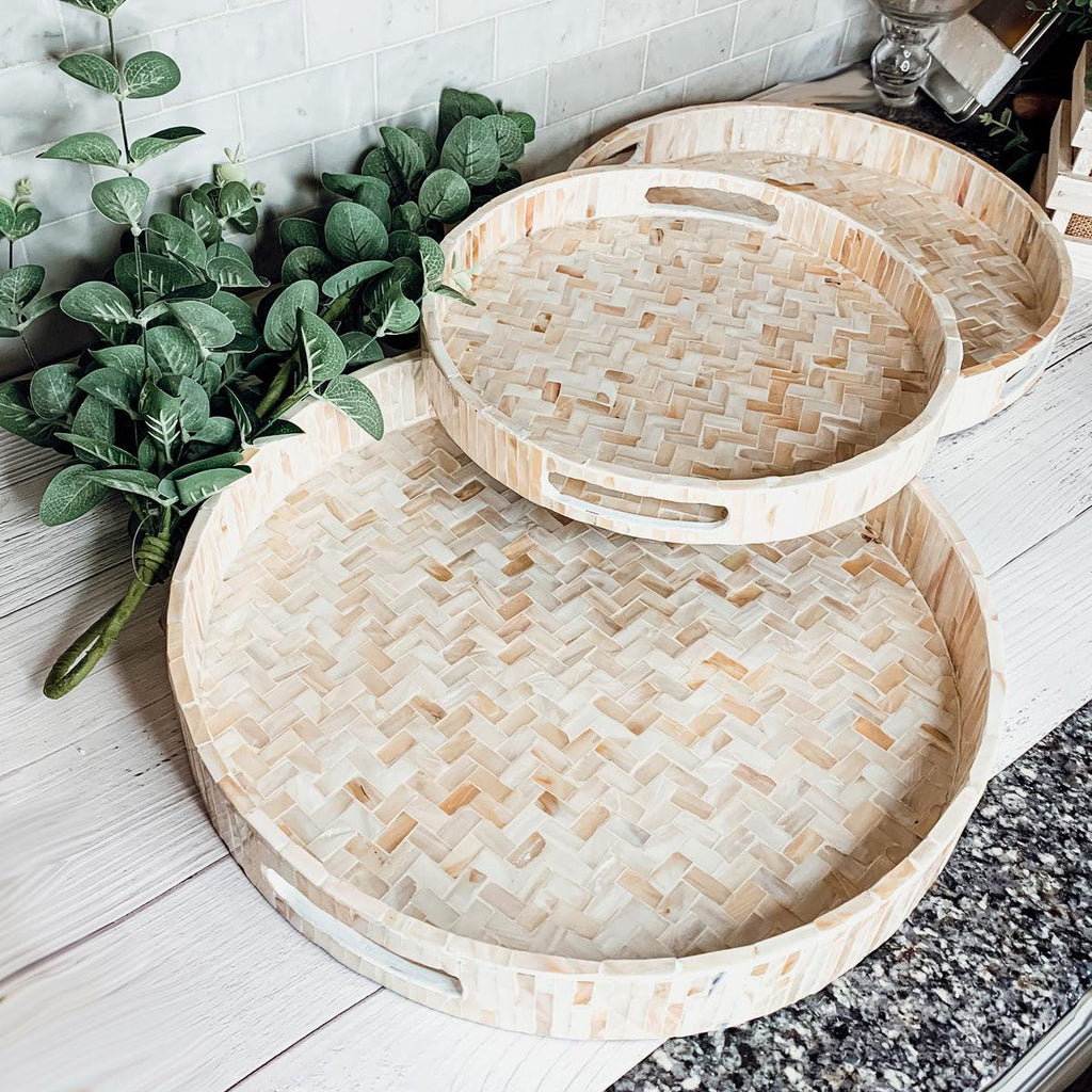 Cream Herringbone Gia Roma