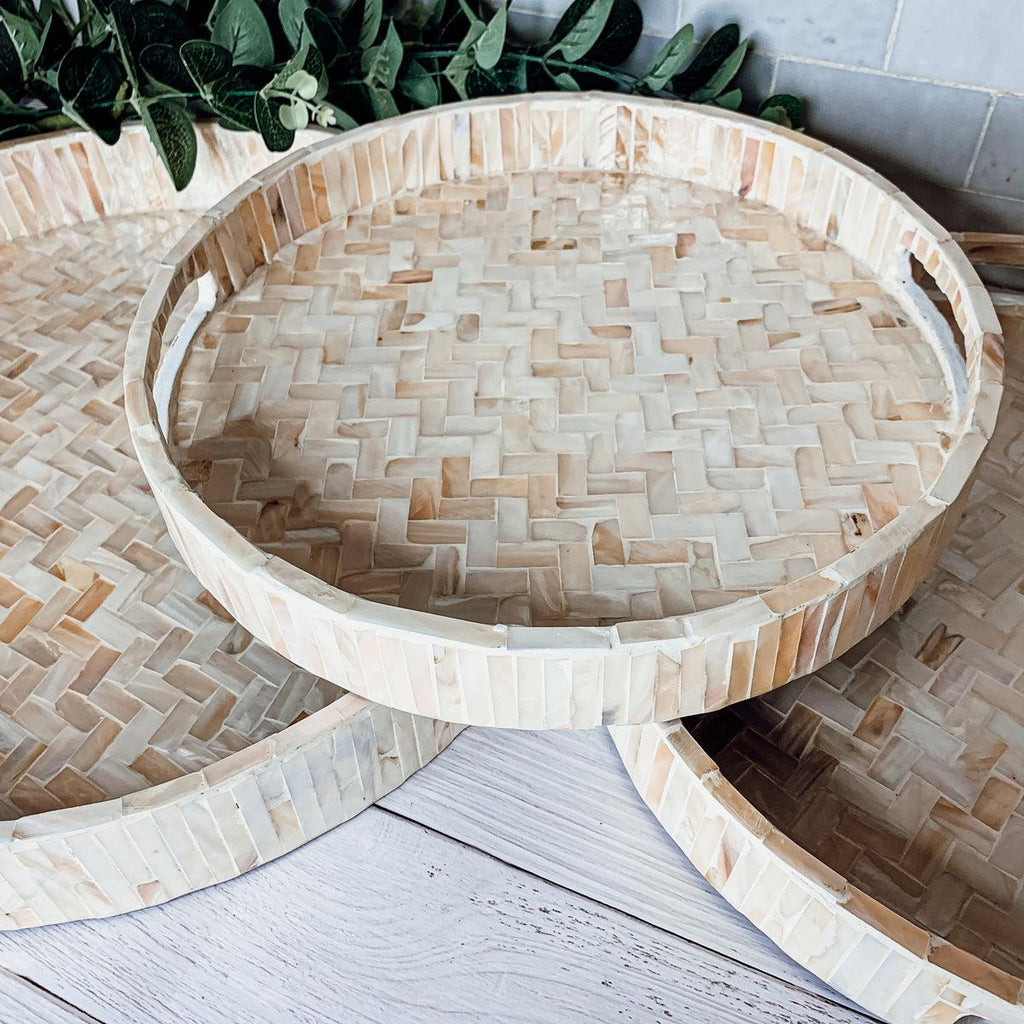 Cream Herringbone Gia Roma