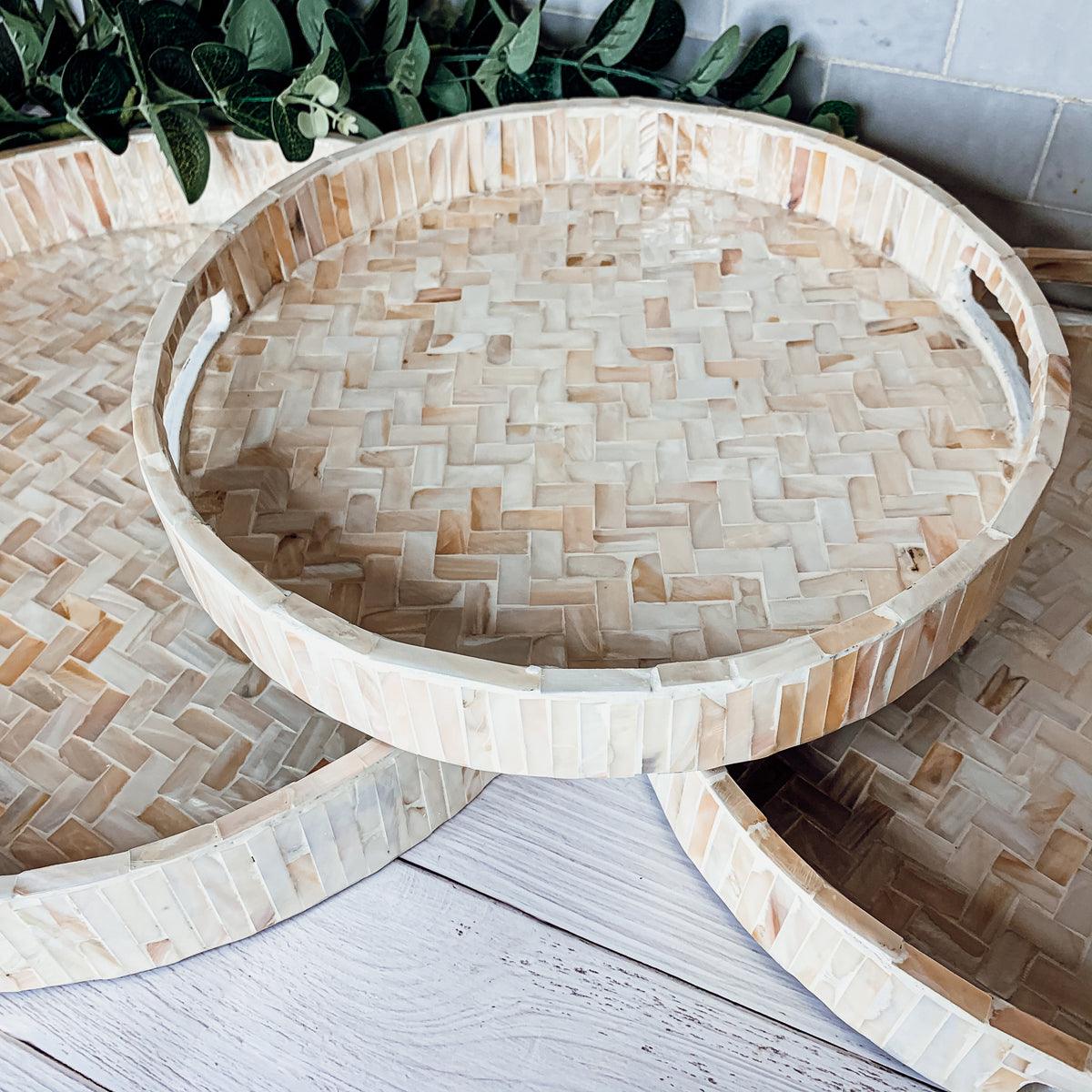Cream Herringbone Gia Roma
