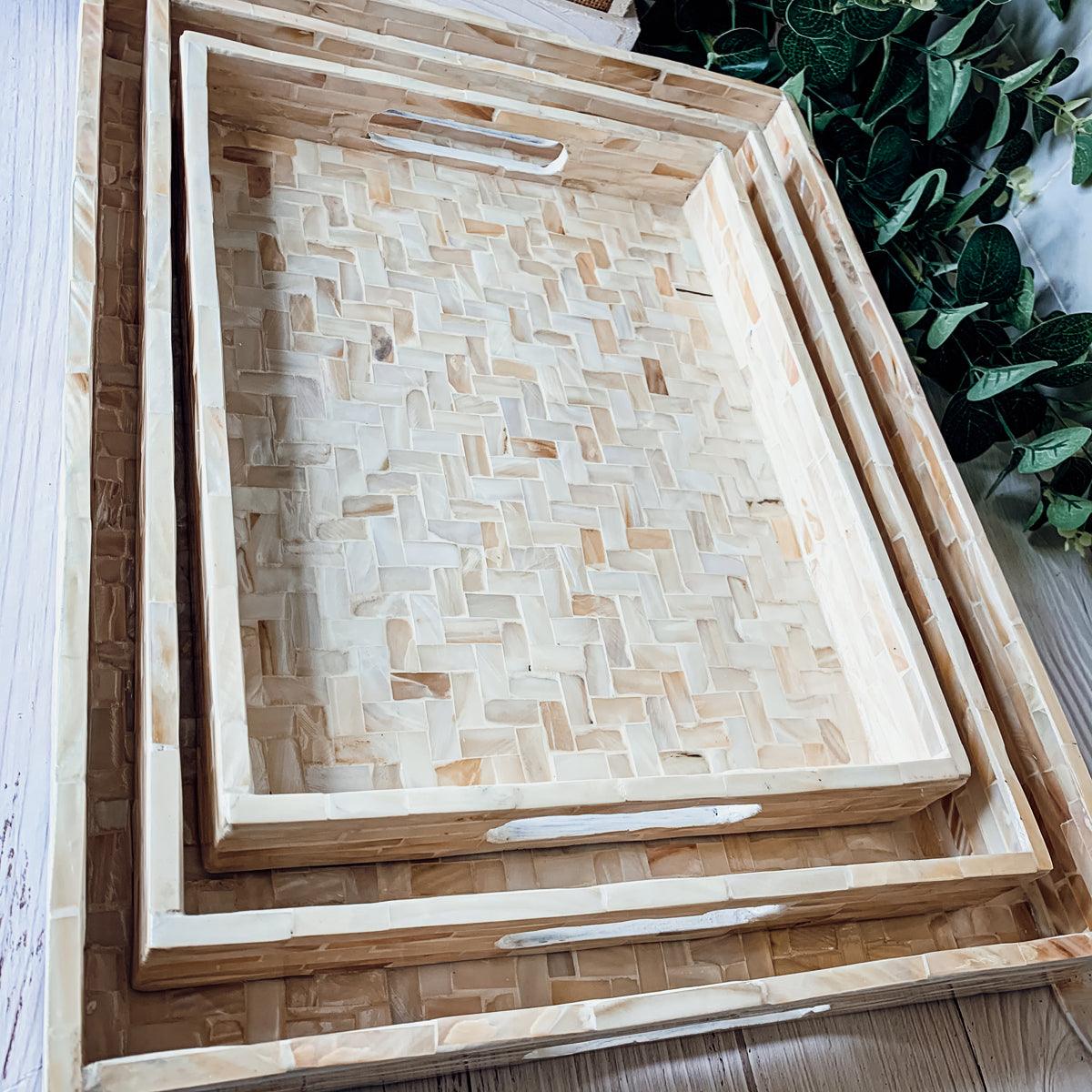Cream Herringbone Gia Roma