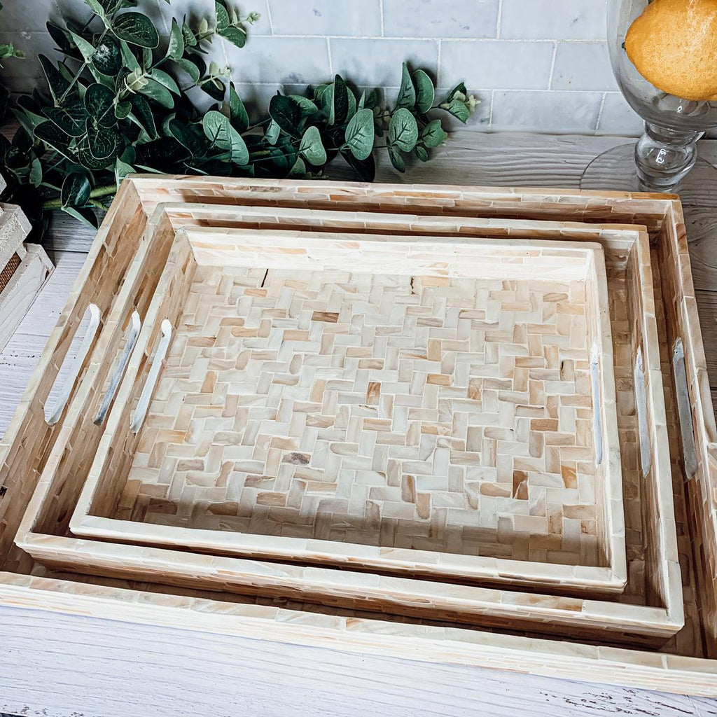 Cream Herringbone Gia Roma