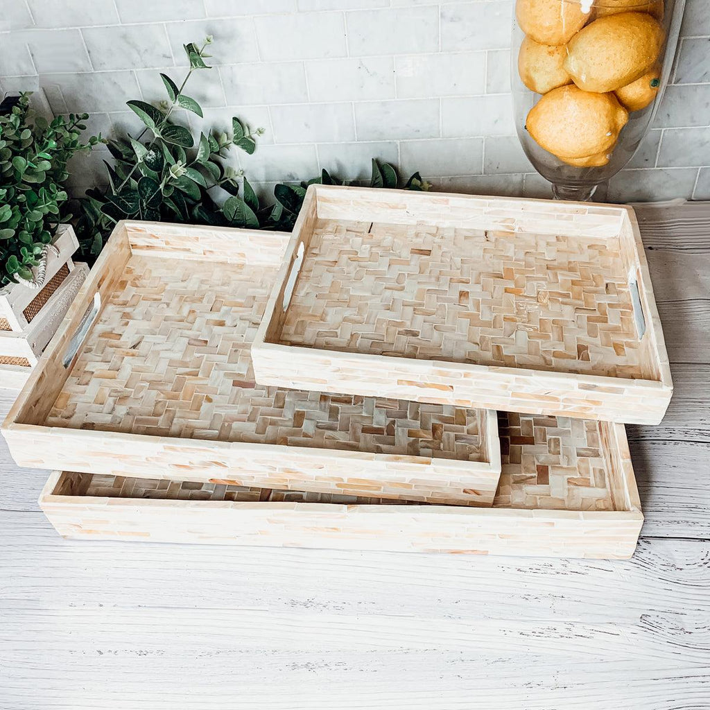 Cream Herringbone Gia Roma
