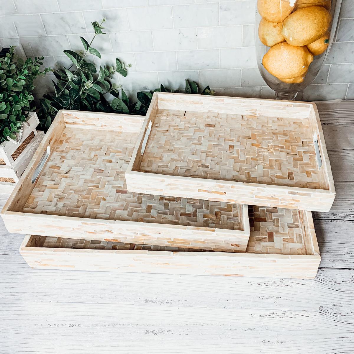 Cream Herringbone Gia Roma