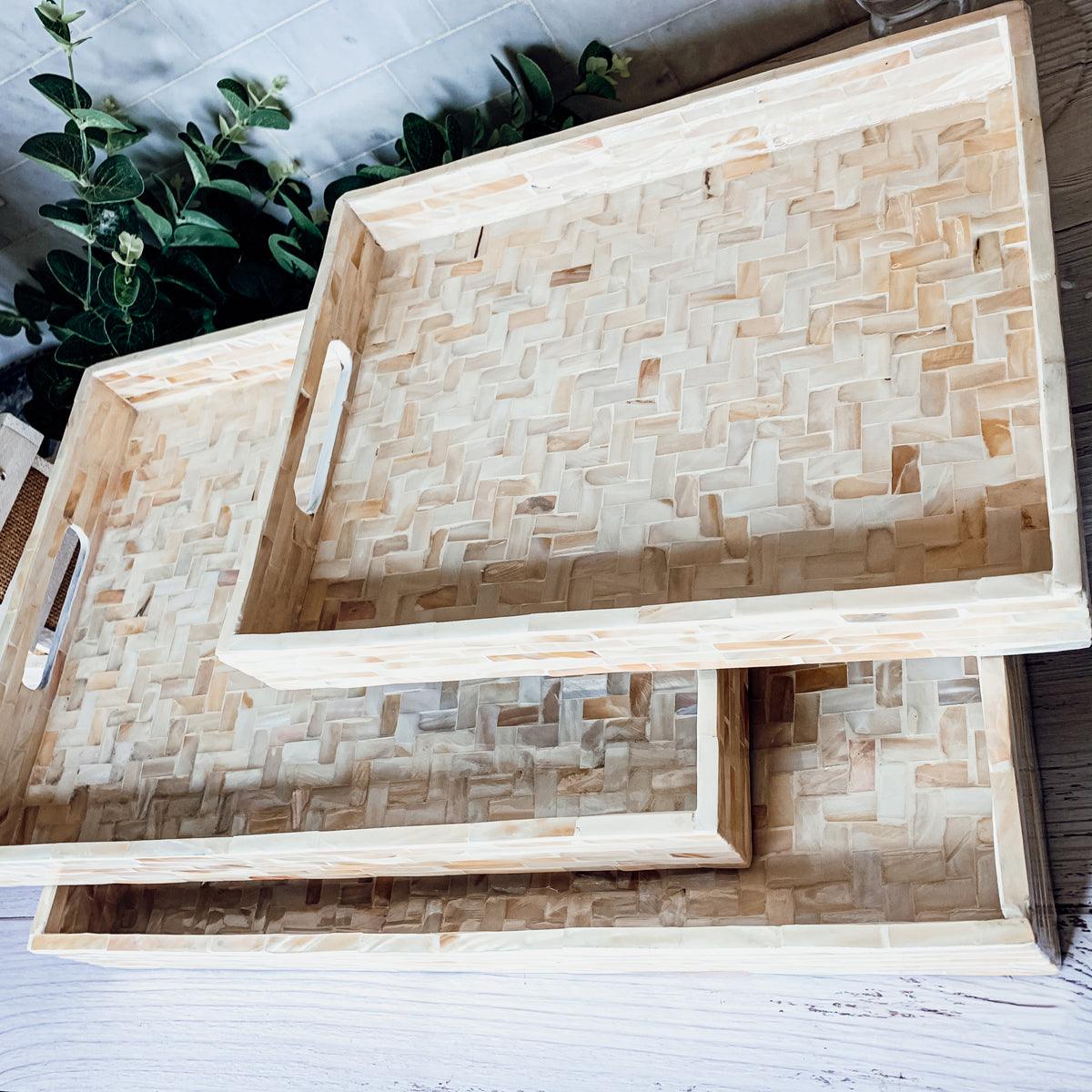 Cream Herringbone Gia Roma