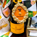 Champagne Button Glass Ornament Branches Designs