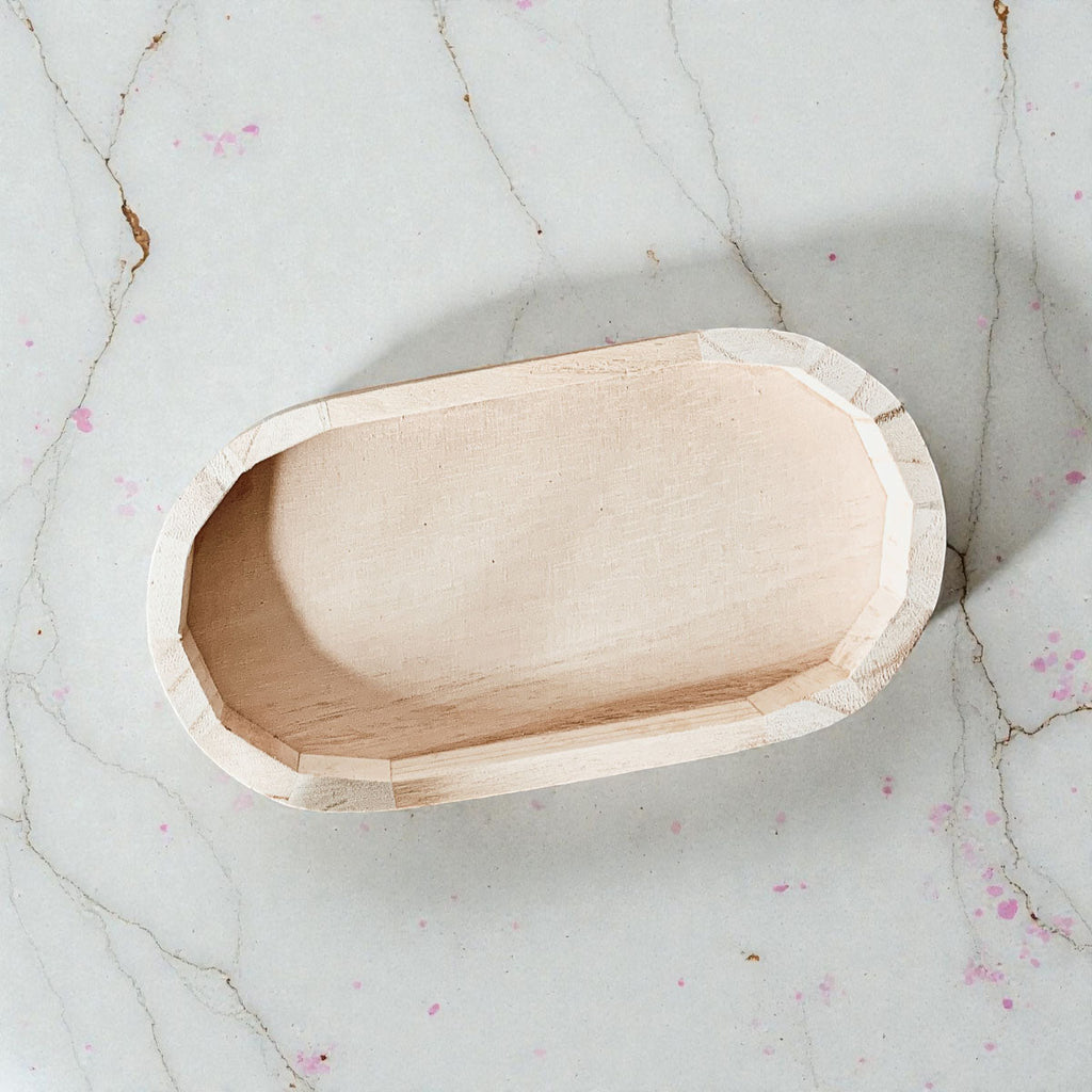 Rustic Wood Tray Gia Roma