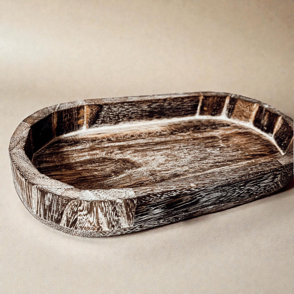 Rustic Wood Tray Gia Roma