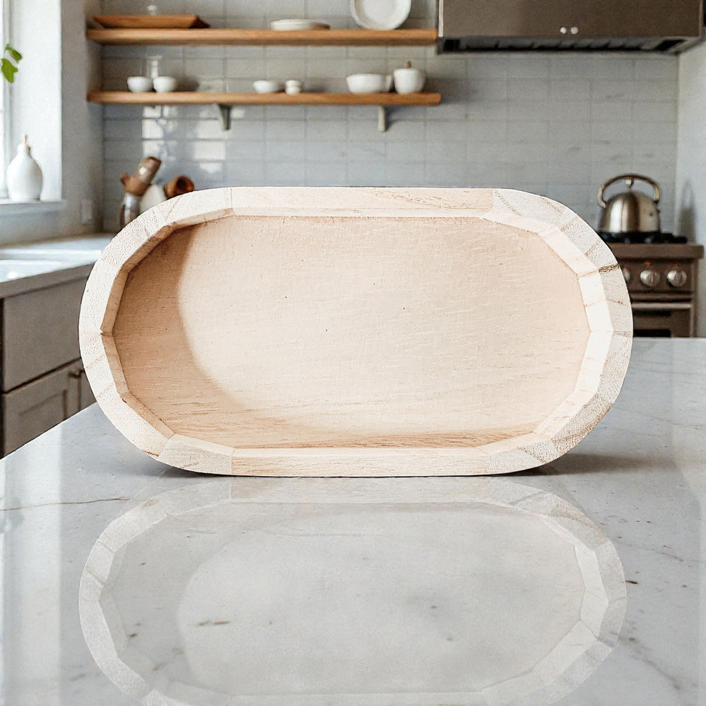 Rustic Wood Tray Gia Roma