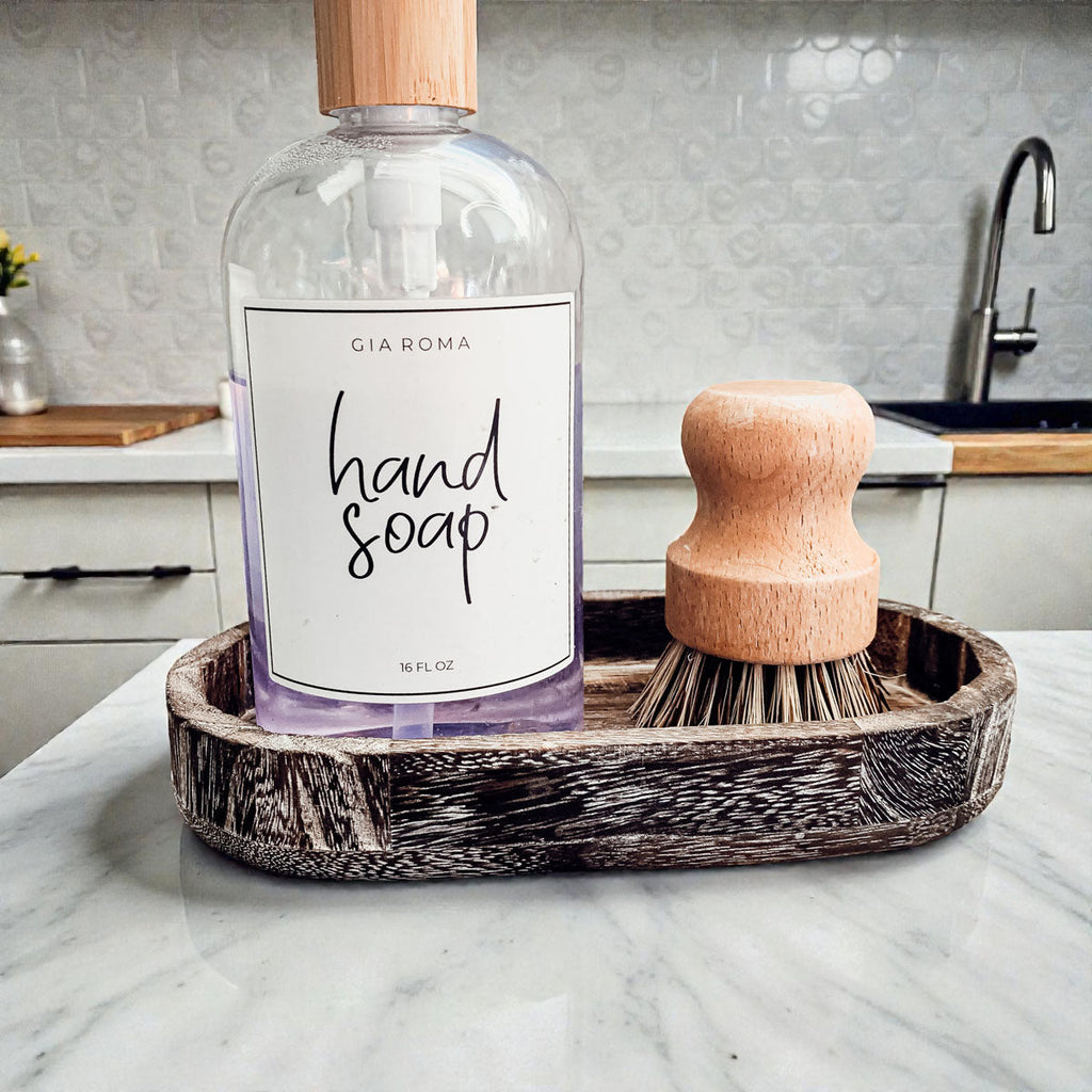 Rustic Wood Tray Gia Roma