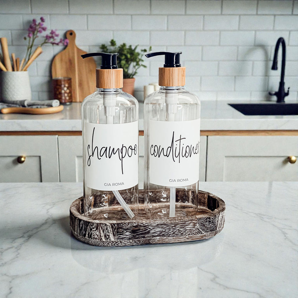 Rustic Wood Tray Gia Roma