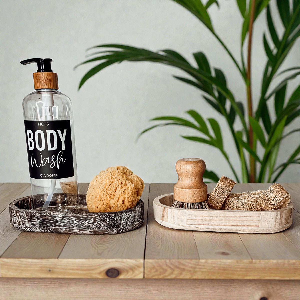 Rustic Wood Tray Gia Roma