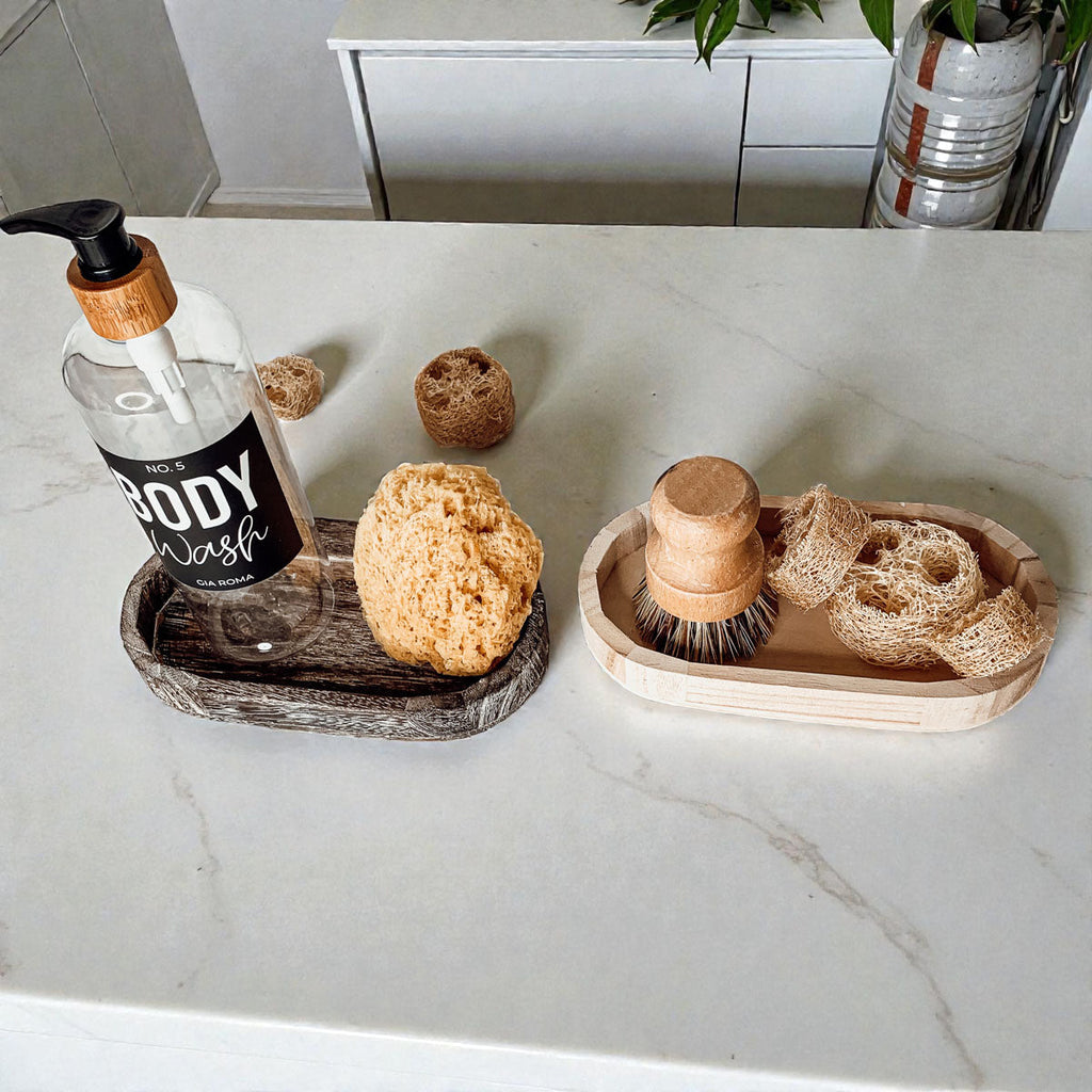 Rustic Wood Tray Gia Roma