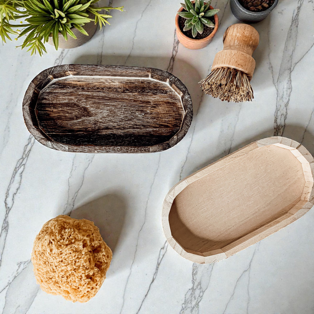 Rustic Wood Tray Gia Roma