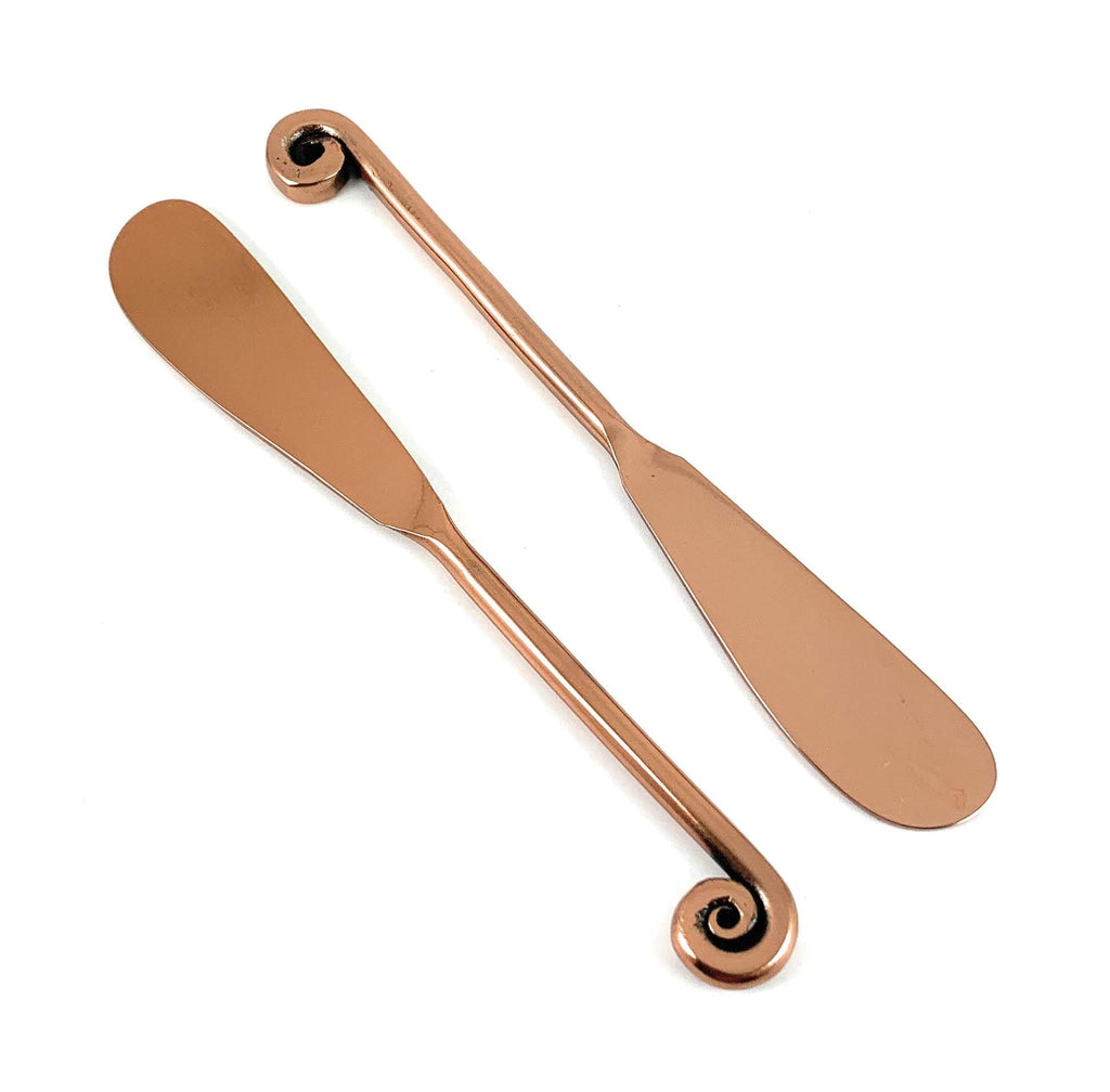Vibhsa Copper Butter Spreaders Set of 6 Vibhsa