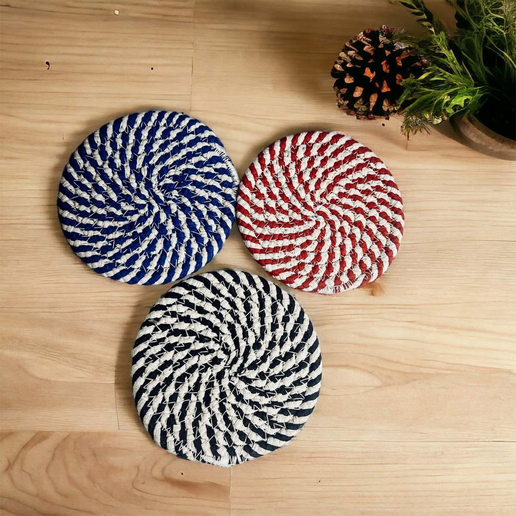 Blue Braided 4pk Gia Roma