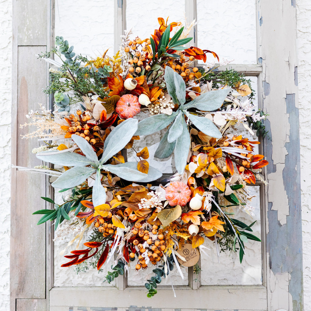 Pumpkin Spice Wreath Branches Designs