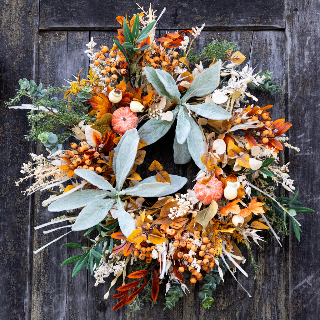 Pumpkin Spice Wreath Branches Designs