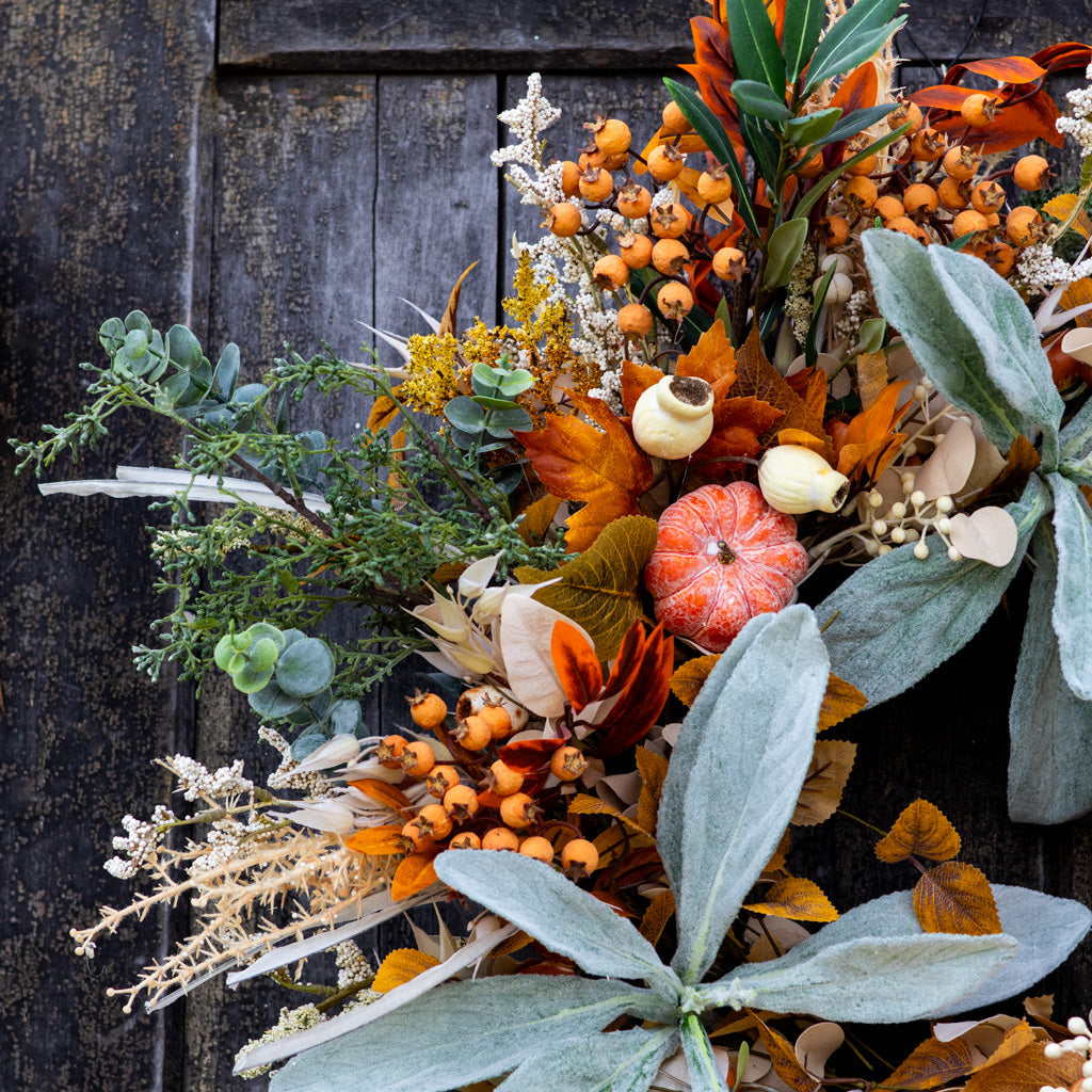 Pumpkin Spice Wreath Branches Designs
