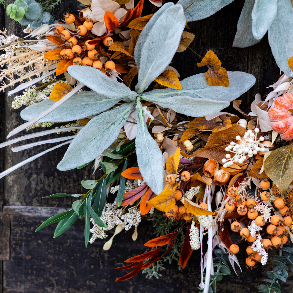 Pumpkin Spice Wreath Branches Designs