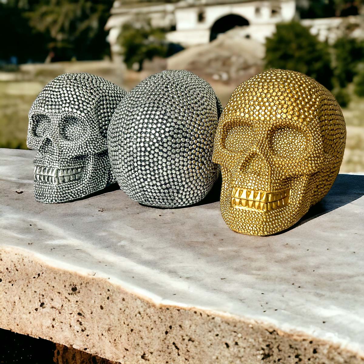 Resin Skull Gia Roma