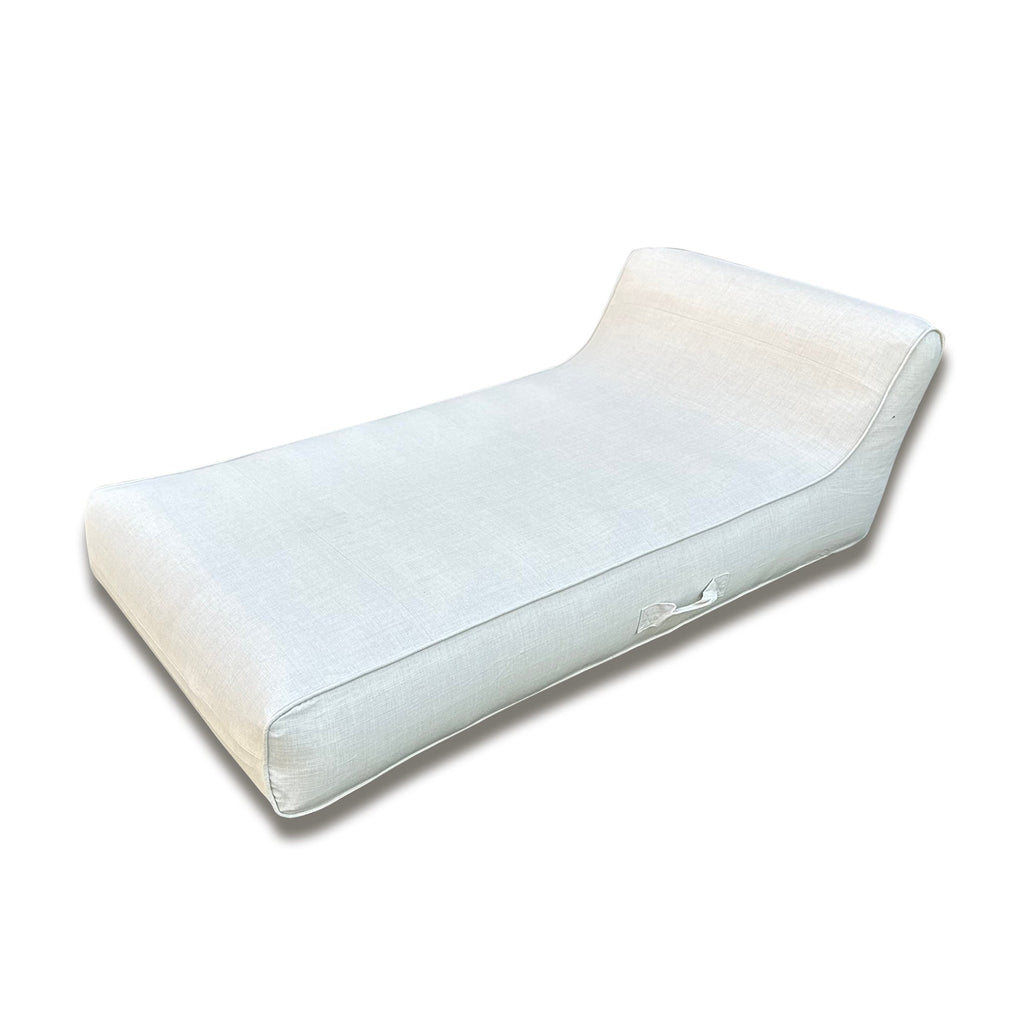 Luxe Linen-Like Inflatable Pool Lounge-Oyster Linen Floaté
