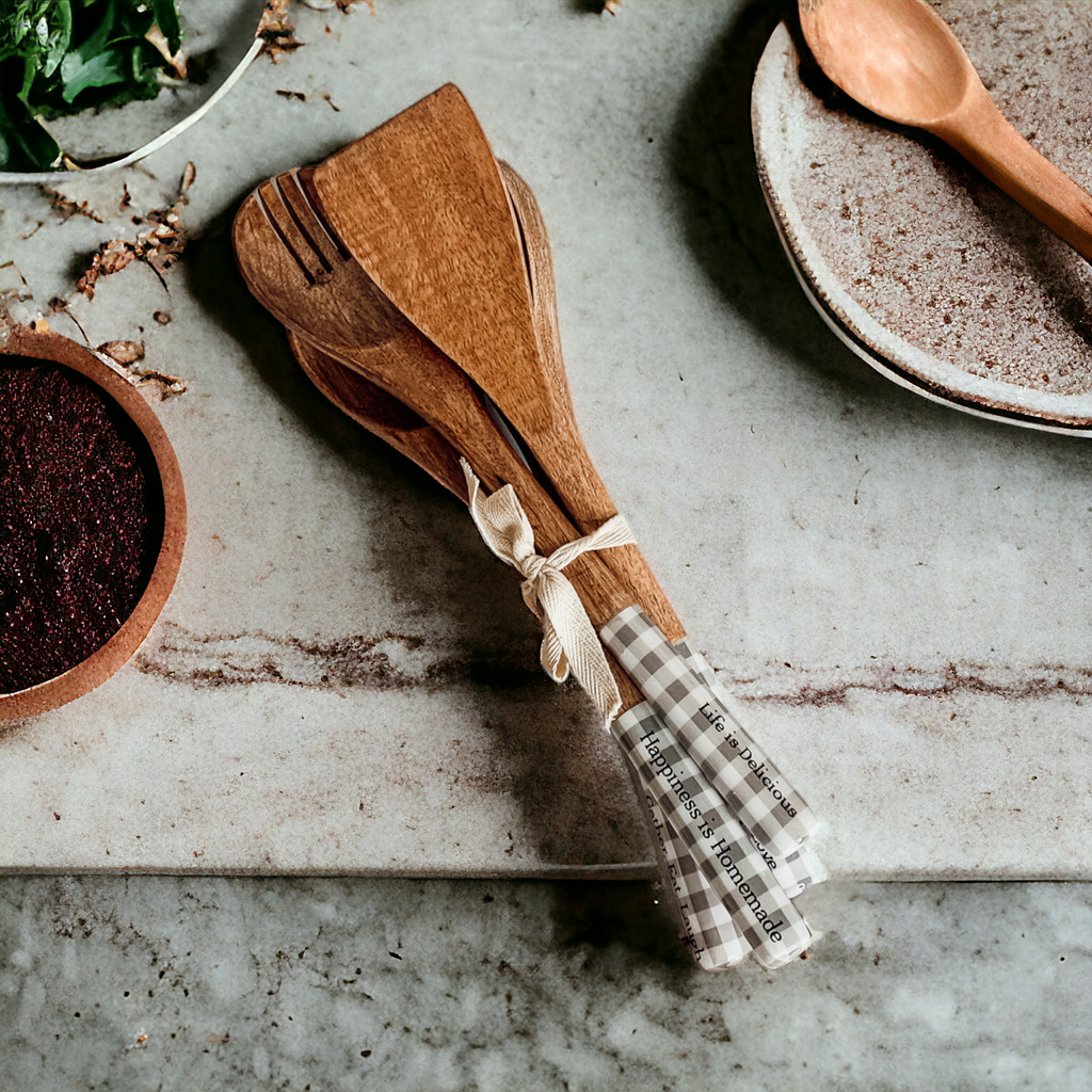 Wooden Serving Utensils Gia Roma