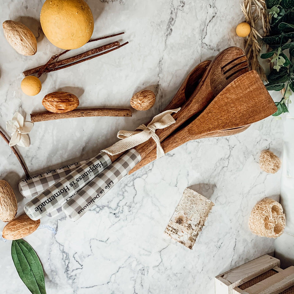 Wooden Serving Utensils Gia Roma